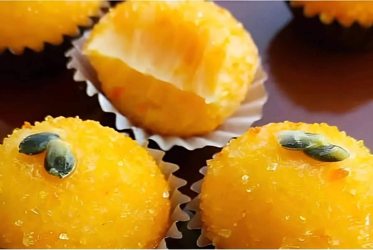 Brigadeiro de maracujá delicioso para sua festa ou para vend