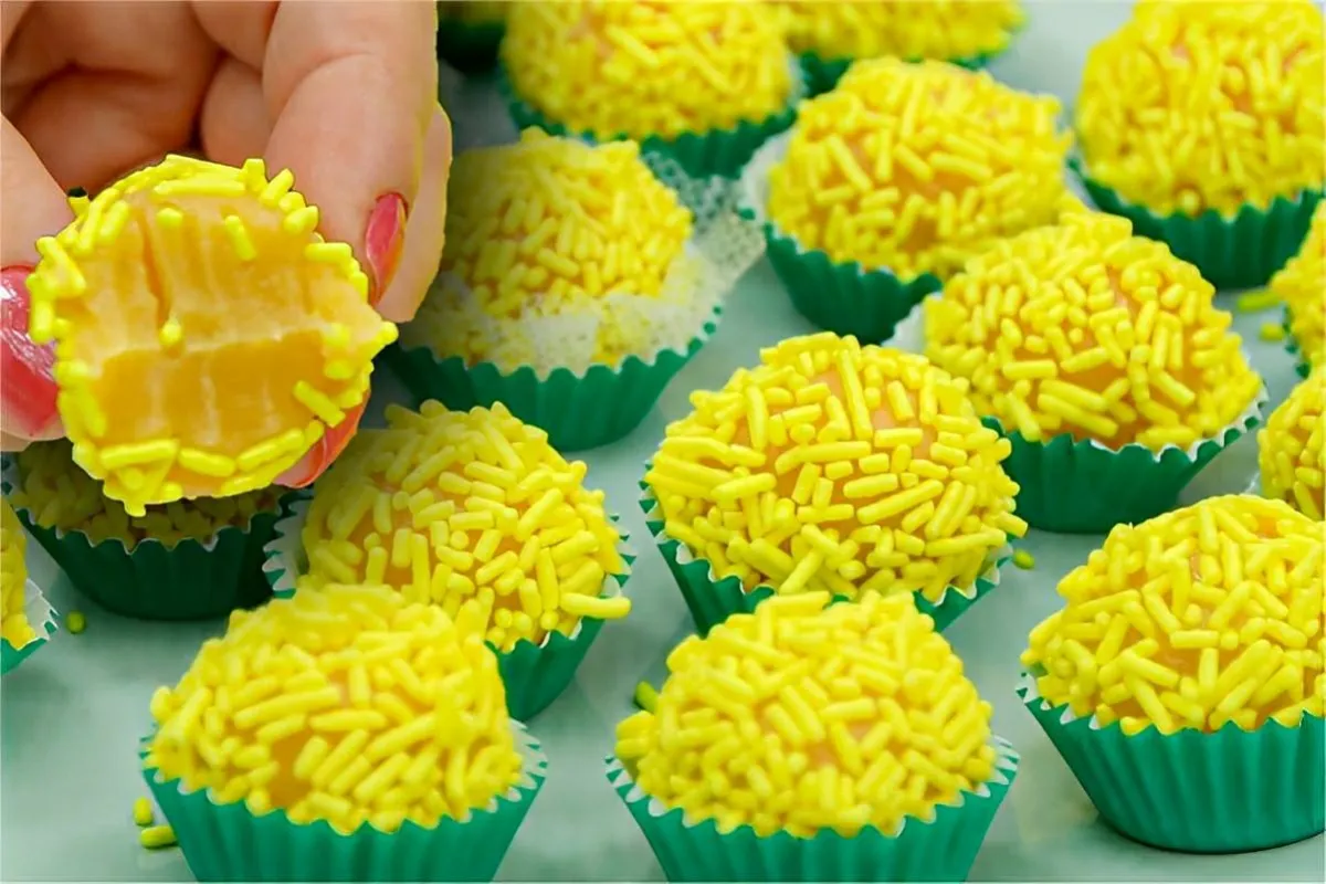 Brigadeiro de milho feito com milho de latinha muito fácil e