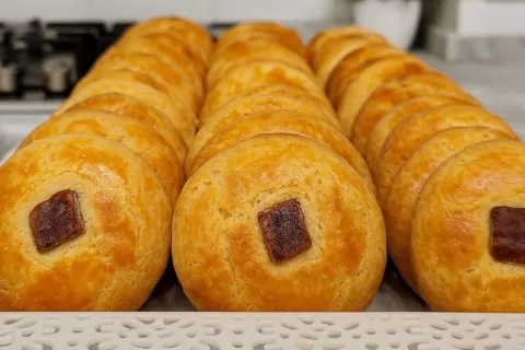 Broinha de fubá igual de padaria que derrete na boca para vo