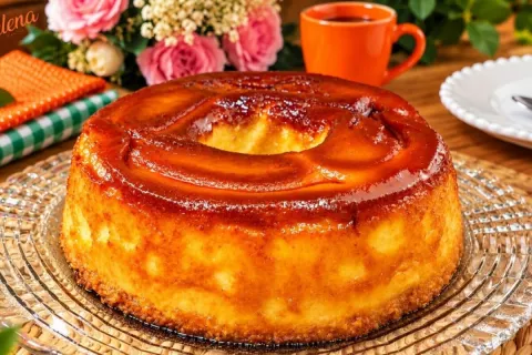 Caçarola italiana de vó bem cremosa feita sem leite condensa