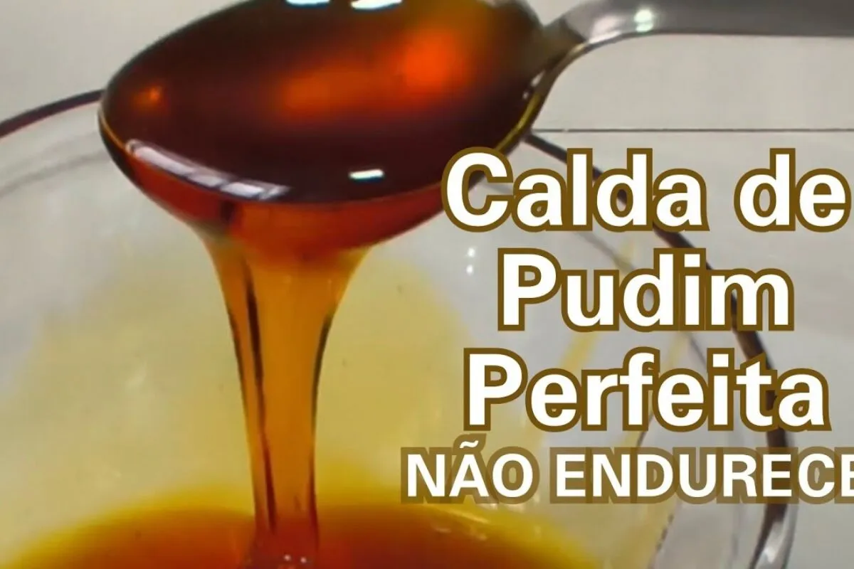 Calda de pudim perfeita com aquela receita de caramelo brilh