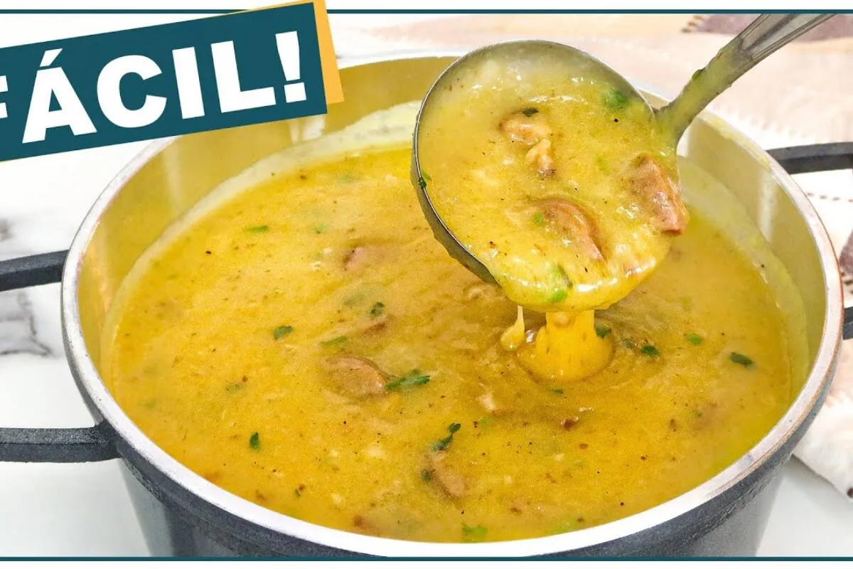 Caldo fácil e gostoso para você aprender a preparar nesse fr