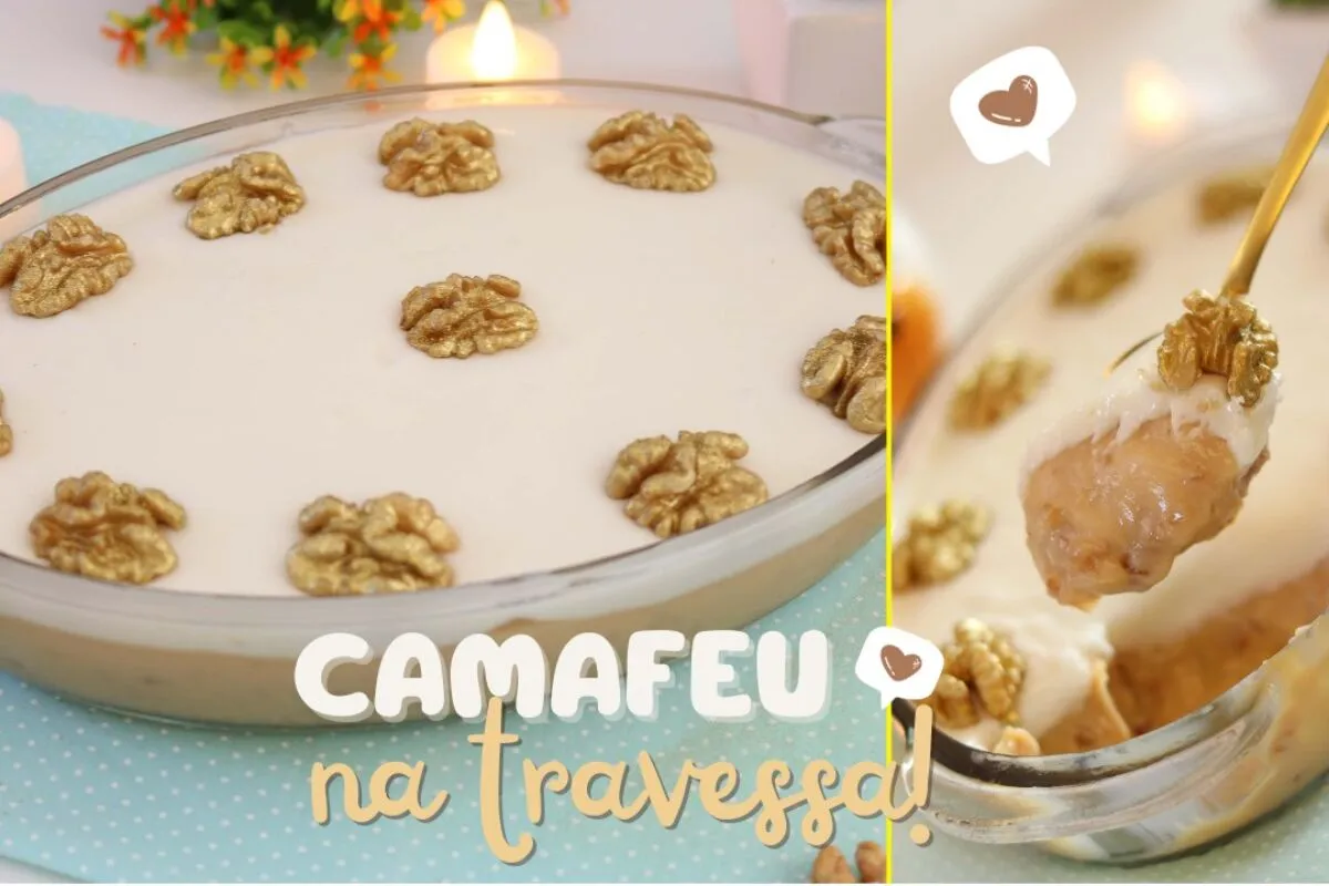 Camafeu na travessa maravilhoso que você nunca viu nem comeu