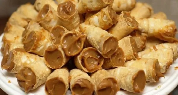 Canudinhos de Doce de Leite
