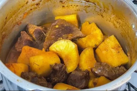 Carne de panela diferente que aprendi com a minha mãe e faço