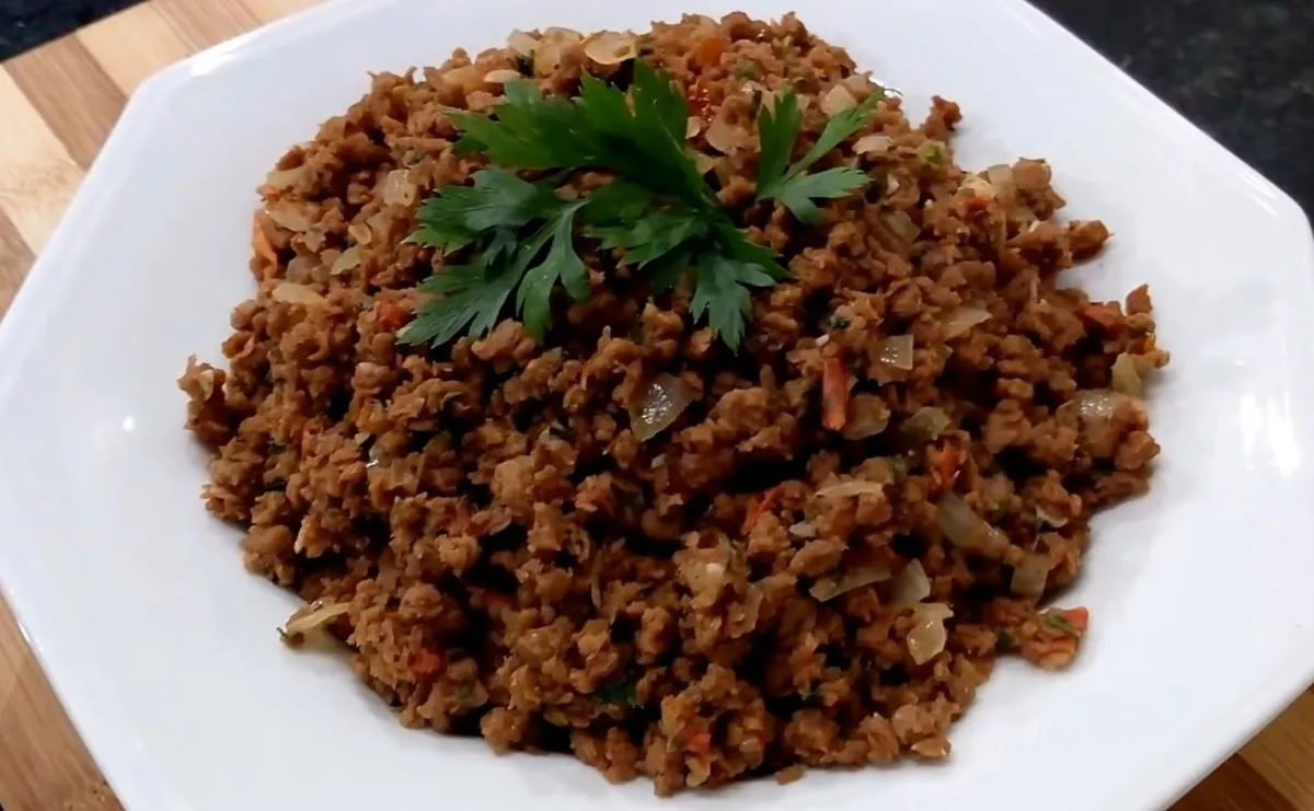 Carne de soja refogada aprenda como preparar e cozinhar para