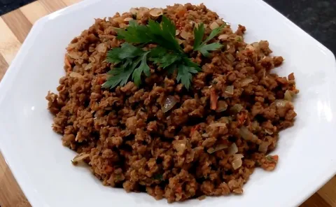 Carne de soja refogada aprenda como preparar e cozinhar para