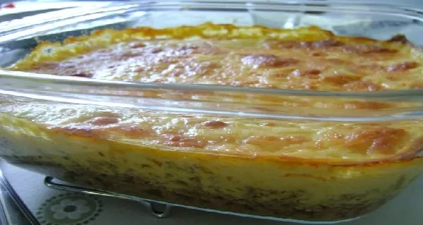 Carne Moída com Creme de Milho