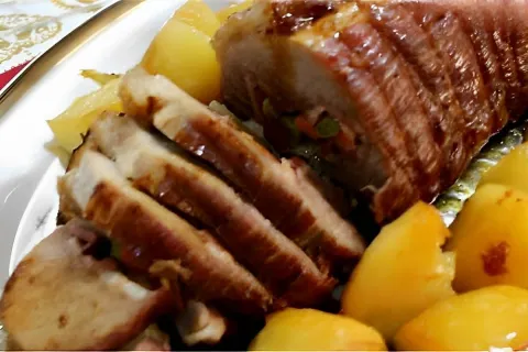 Carne recheada de Natal um prato econômico e delicioso para 