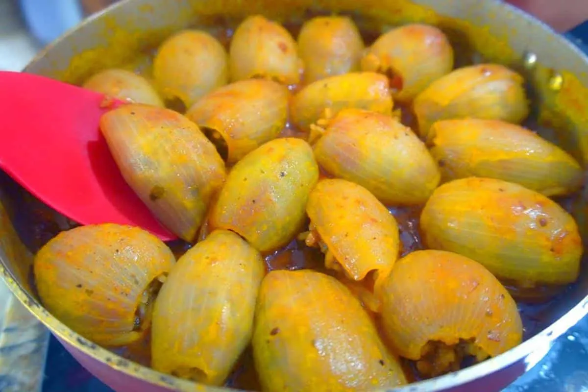 Charuto de cebola para acompanhar seu almoço de domingo que