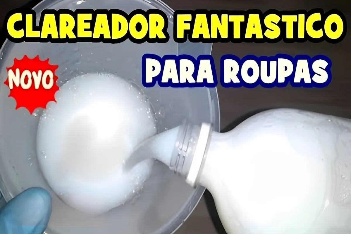Clareador de roupas caseiro fica melhor que muitos produtos