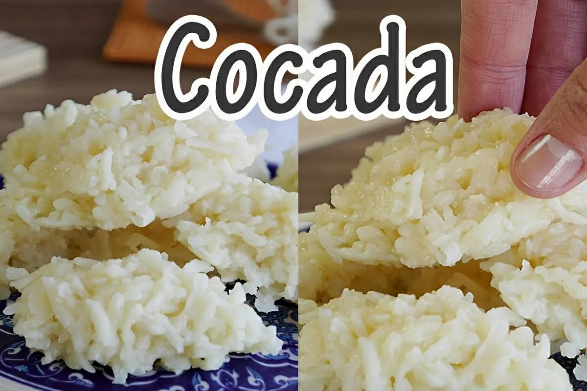 Cocada caseira fácil leva apenas 4 ingredientes e a cocada f