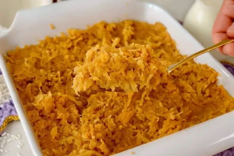 Cocada cremosa: fiz a melhor em apenas 3 minutos na panela d