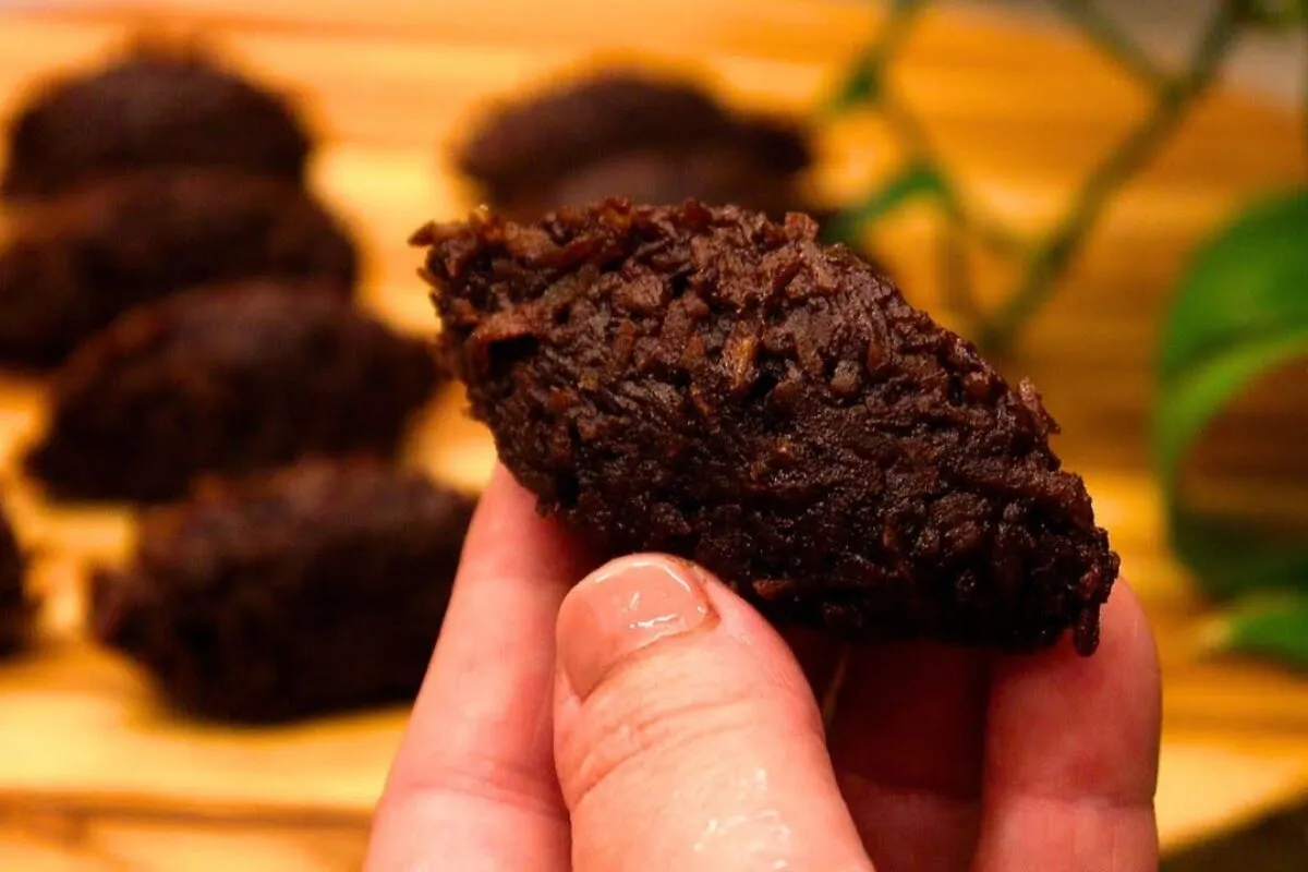 Cocada de chocolate deliciosa e fácil de fazer que todo mund