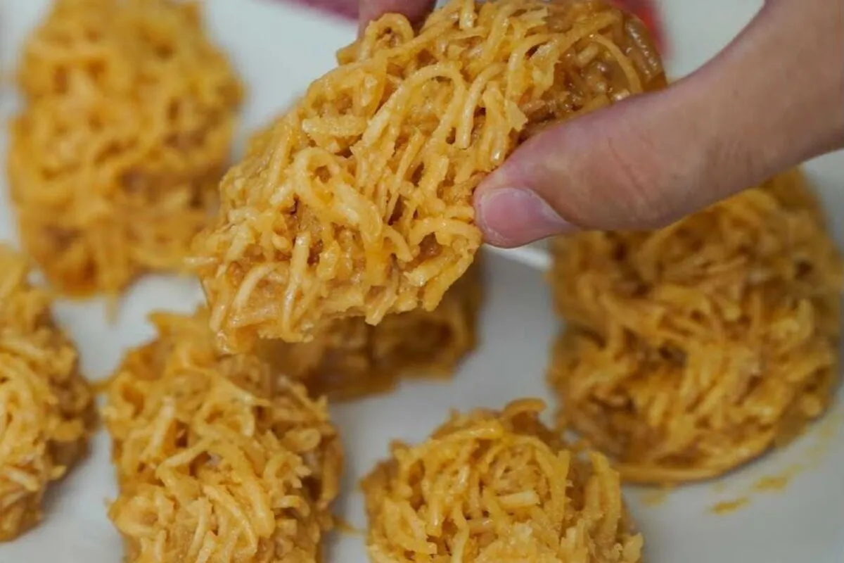 Cocada de leite condensado super cremosa por dentro com apen