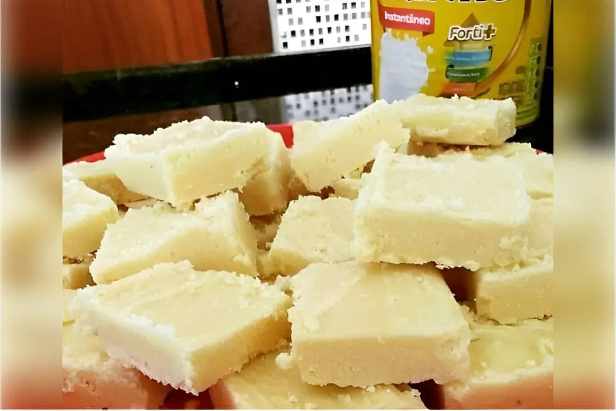 Cocada de Leite Ninho um docinho saboroso com gosto marcante