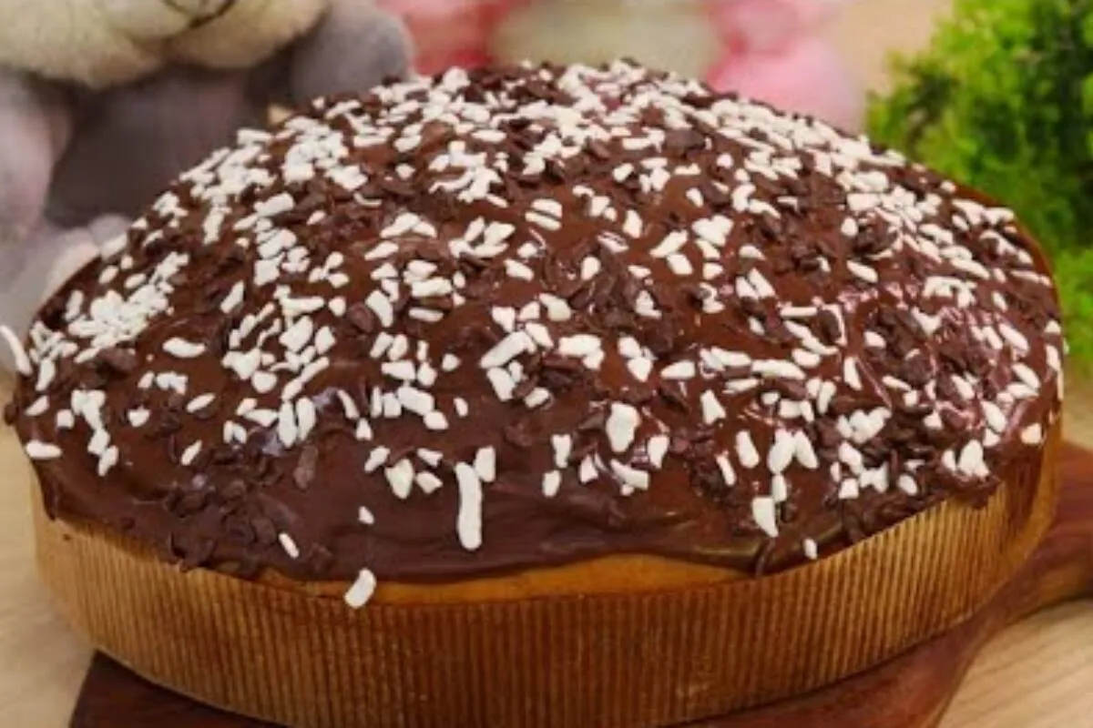 Colomba pascal de chocolate: o pão doce que faz sucesso todo