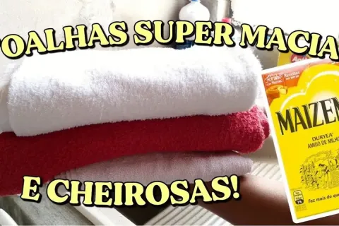 Como amaciar toalha branca e colorida: essa dica é melhor qu