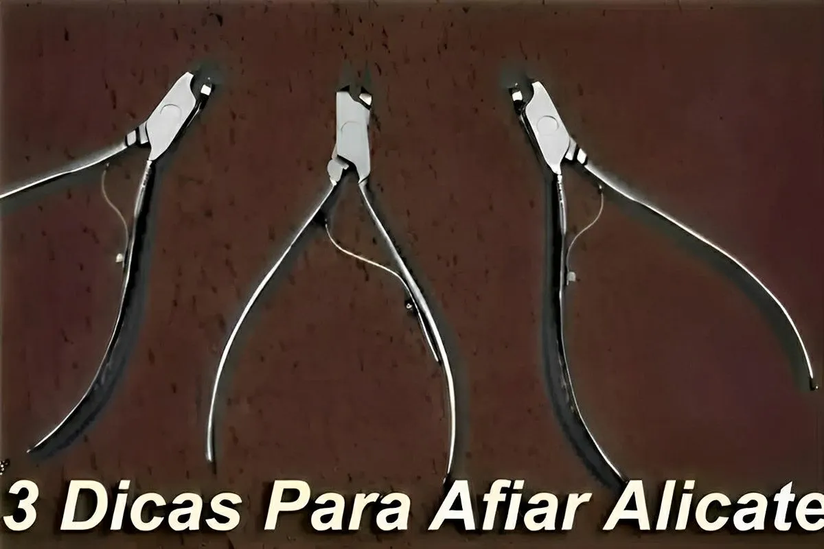 Como amolar alicates e deixá-los afiados como novos usando p