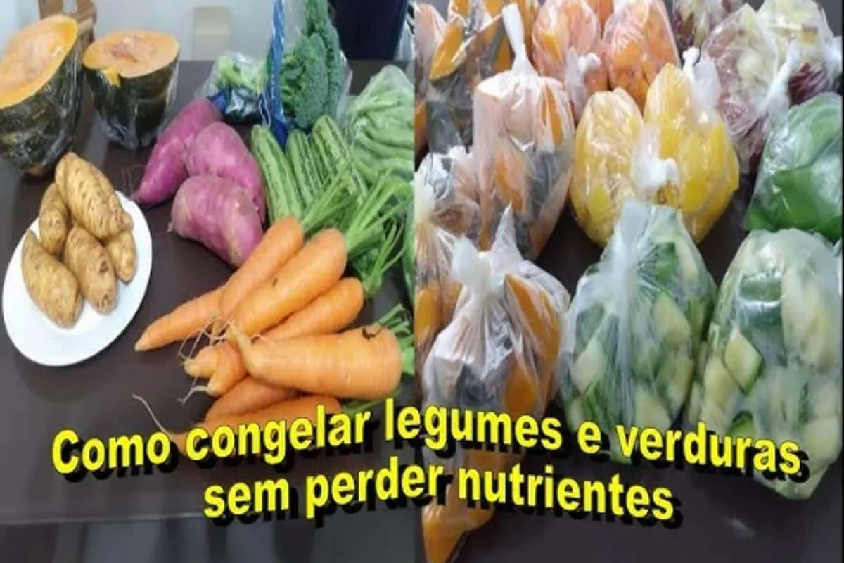 Como congelar verduras para não estragar e durar mais tempo