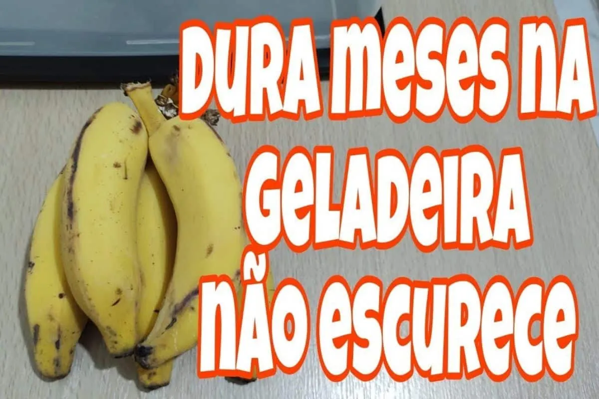 Como conservar banana madura de um jeito que não escurece ne