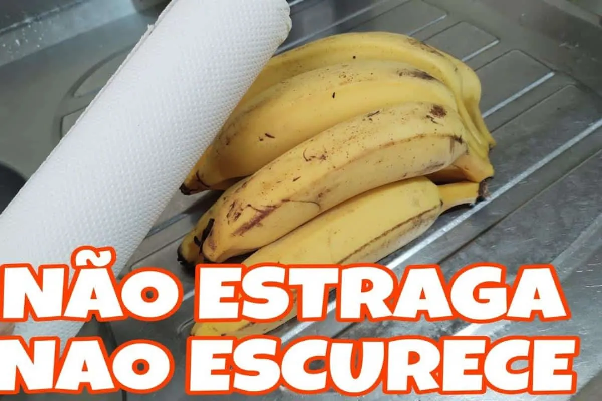 Como conservar banana madura: dura mais tempo sem ficar com