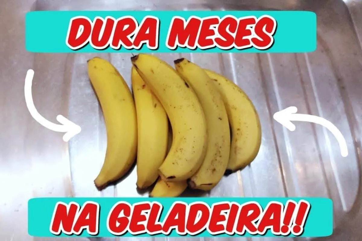 Como conservar banana madura por muito mais tempo sem estrag