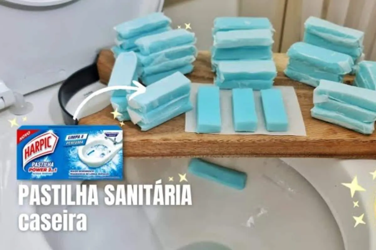 Como deixar banheiro cheiroso: pastilha sanitária caseira su