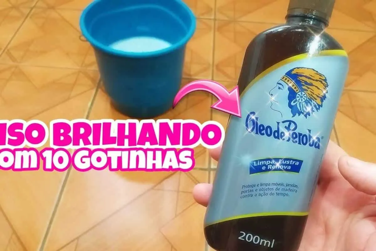 Como deixar o piso brilhando: misturinha poderosa e simples