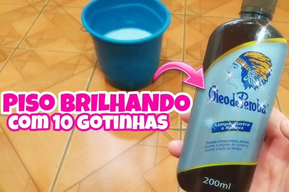 Como deixar piso brilhando: diarista me ensinou uma misturin