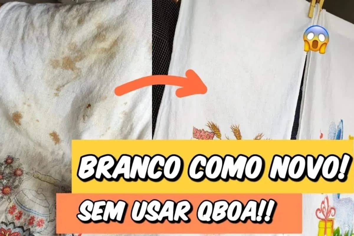 Como desencardir pano de prato rapidinho sem precisar ficar