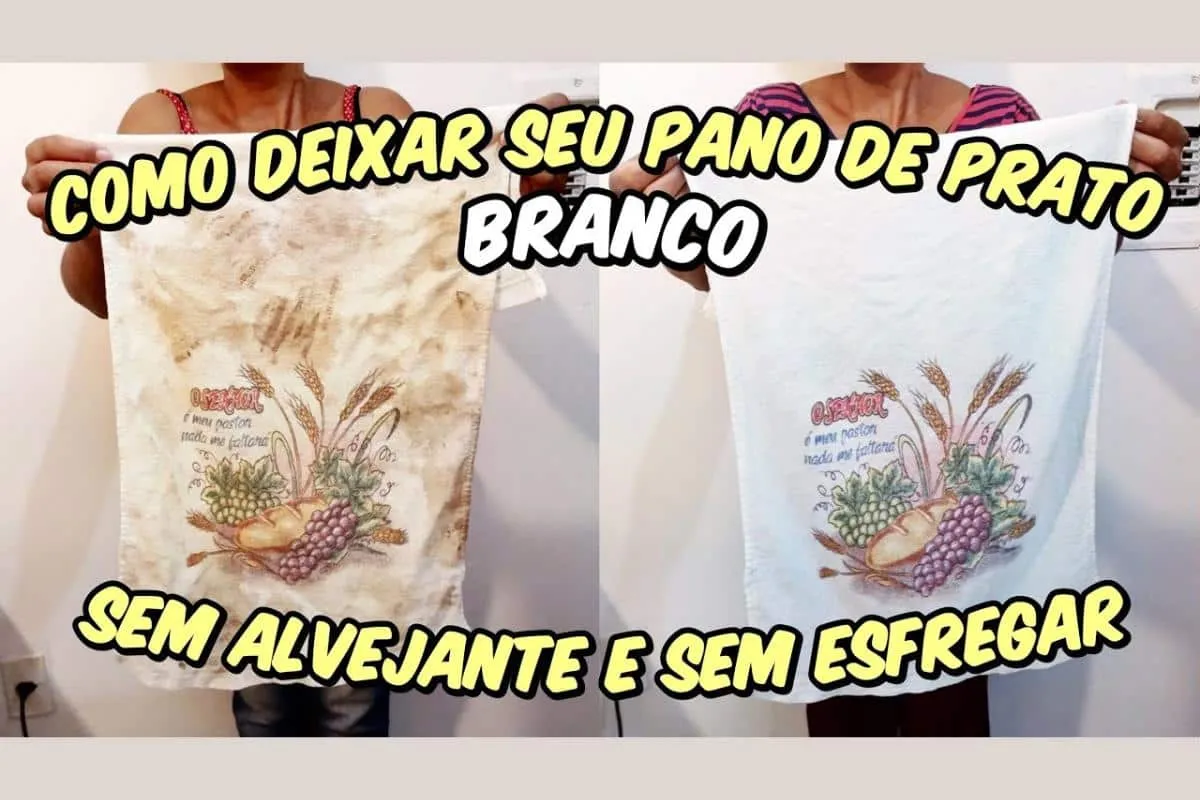 Como desencardir pano de prato: tudo branquinho e limpo para