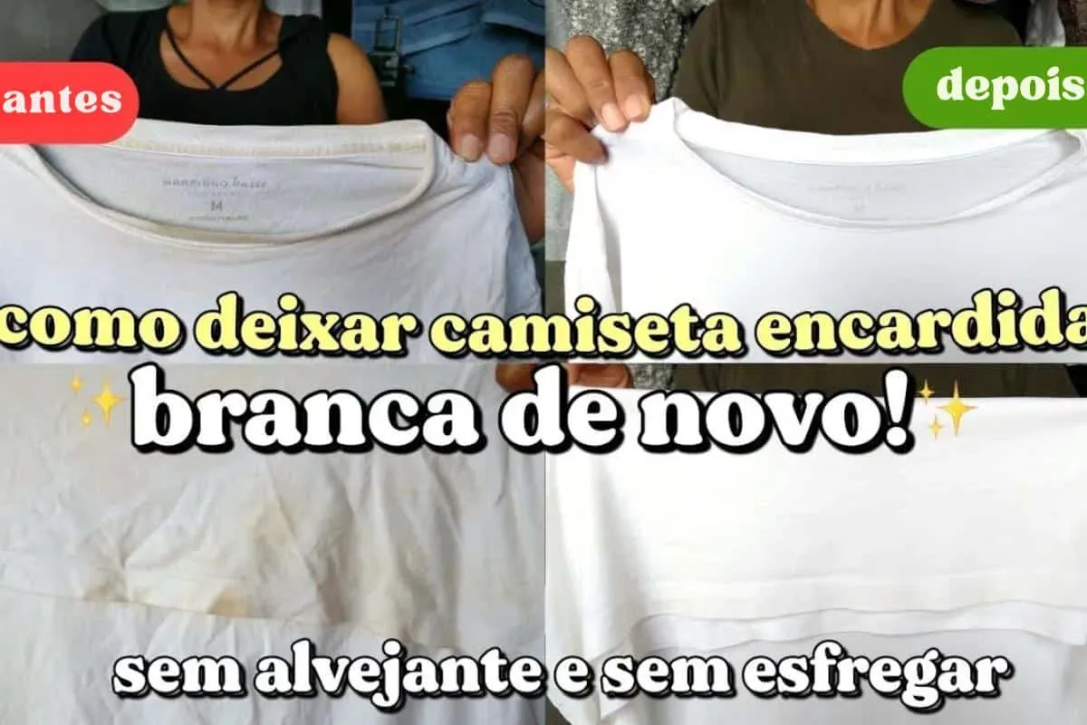 Como desencardir roupa branca: aquela roupa guardada há muit