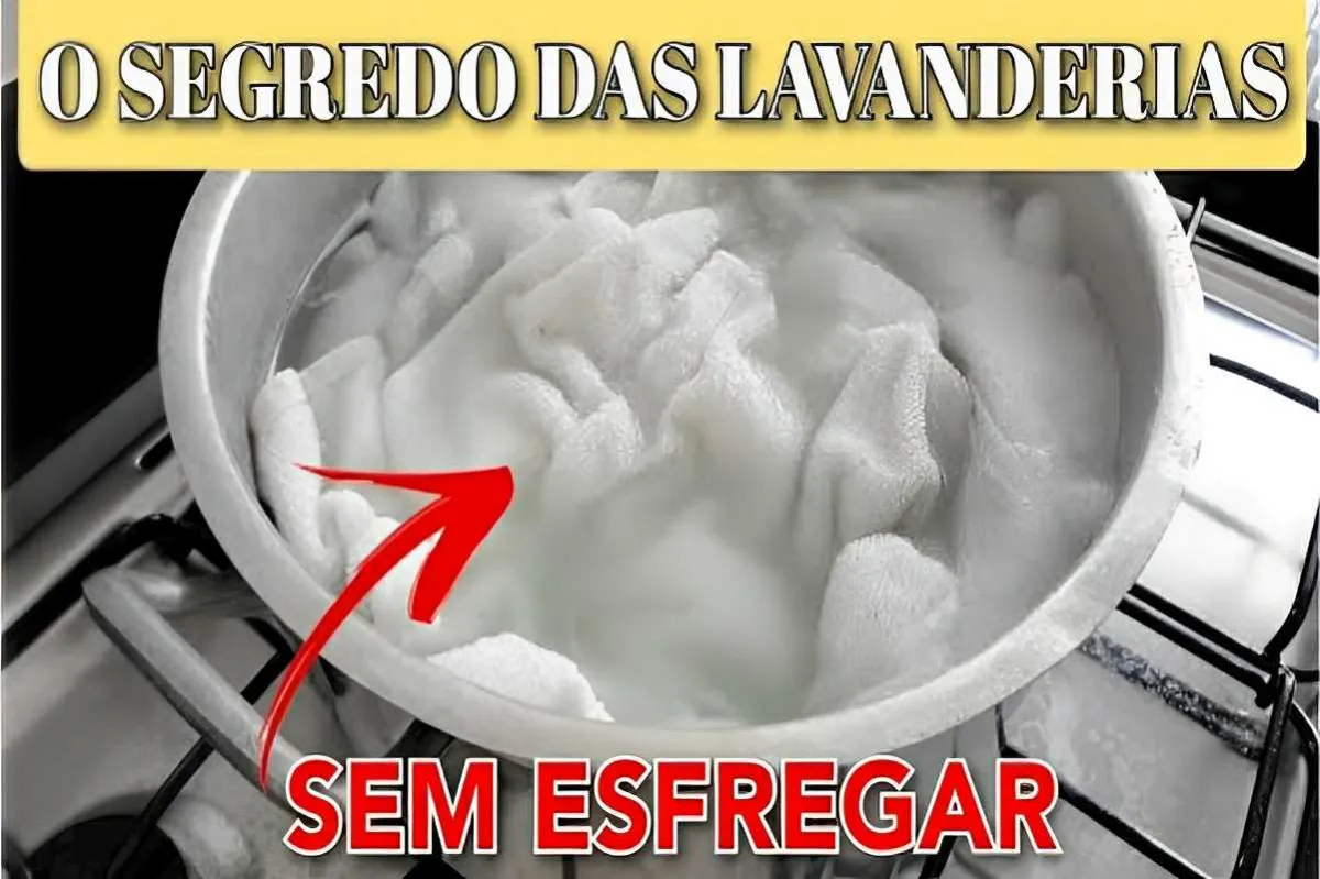 Como desencardir roupas brancas sem fazer esforço com esse p