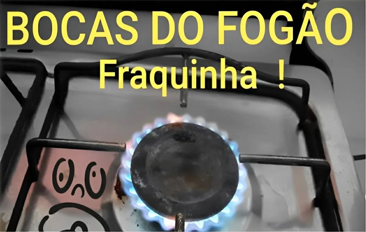 Como desentupir as bocas do fogão com um ingrediente que voc