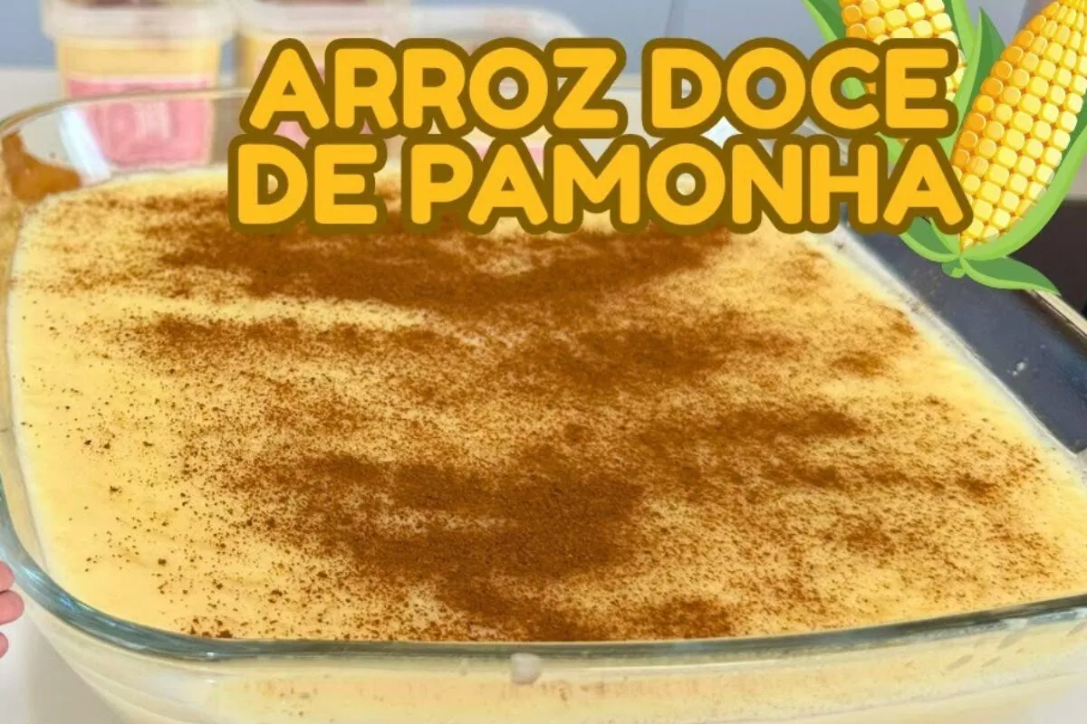 Como fazer arroz doce de pamonha cremoso e lucrativo para se