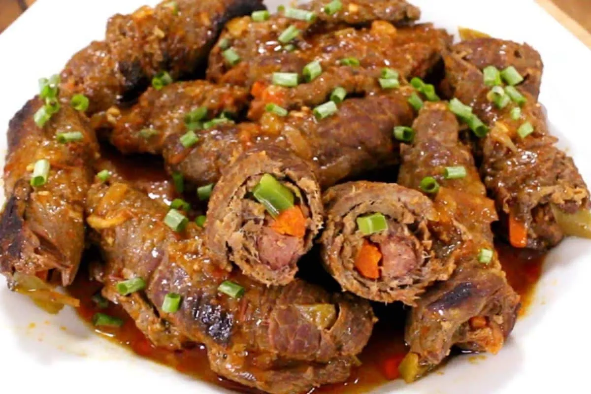 Como fazer bife a rolê perfeito e suculento para o almoço