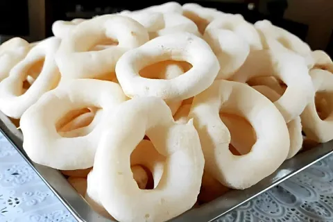 Como fazer biscoito de polvilho assado sequinho e crocante p