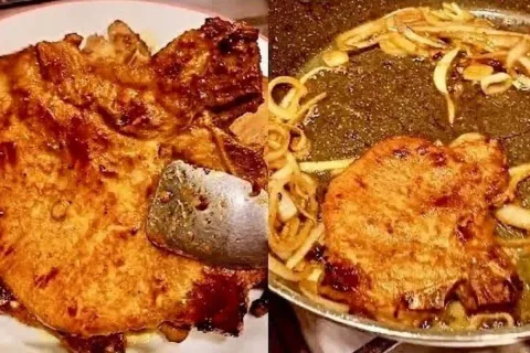 Como fazer bisteca de porco suculenta para o almoço que não 