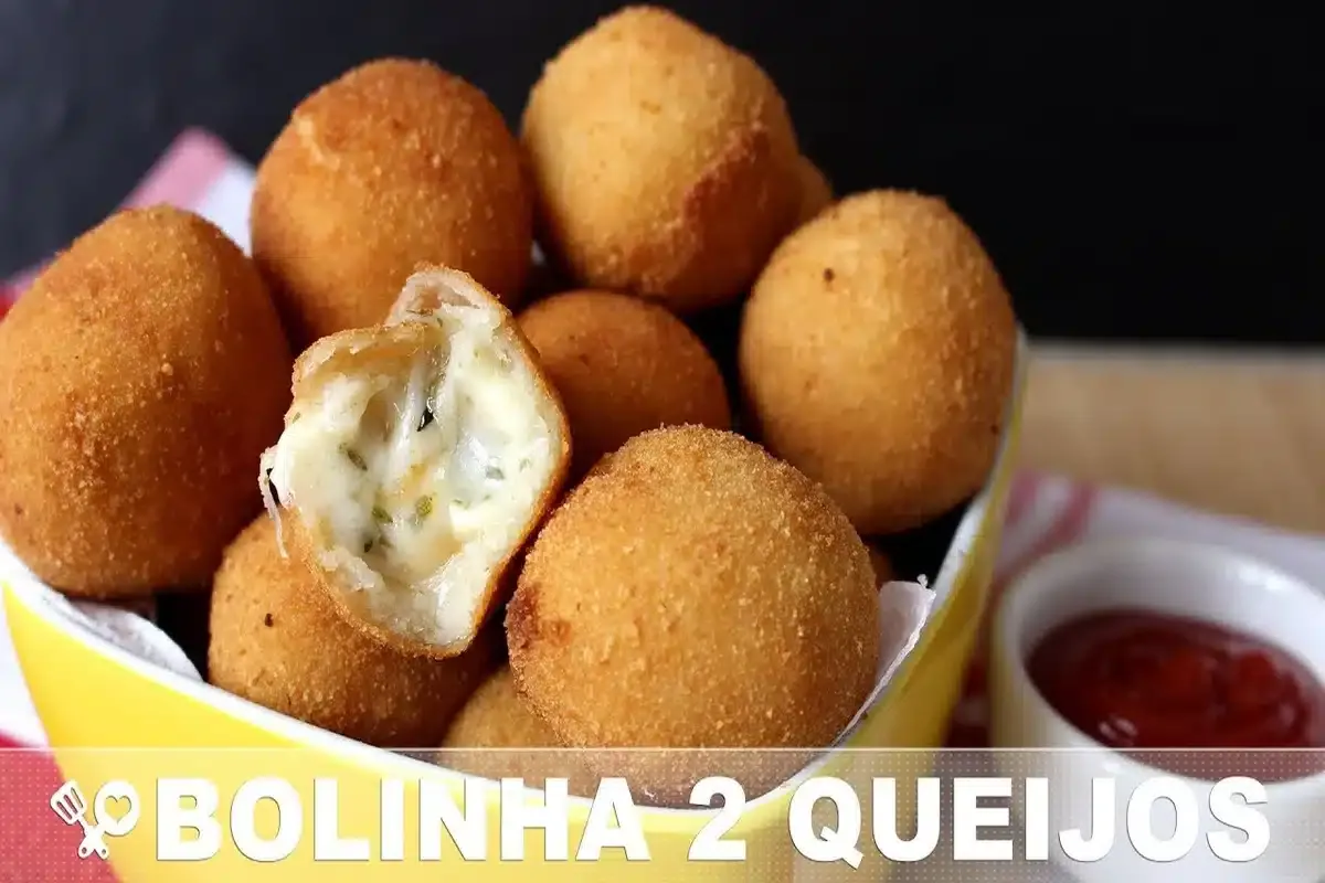 Como fazer bolinha de queijo com casquinha crocante e que nã