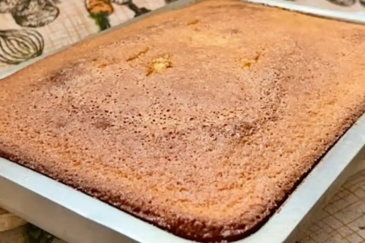 Como fazer bolo sem leite e sem trigo que suas visitas vão q