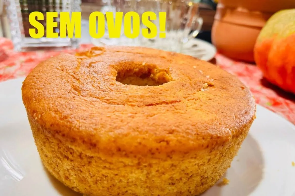 Como fazer bolo sem ovos: fica super fofinho e saboroso para