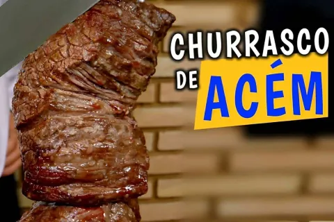 Como fazer churrasco de acém gastando bem pouco o preparo é 