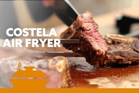 Como fazer costela na air fryer que fica macia e suculenta s
