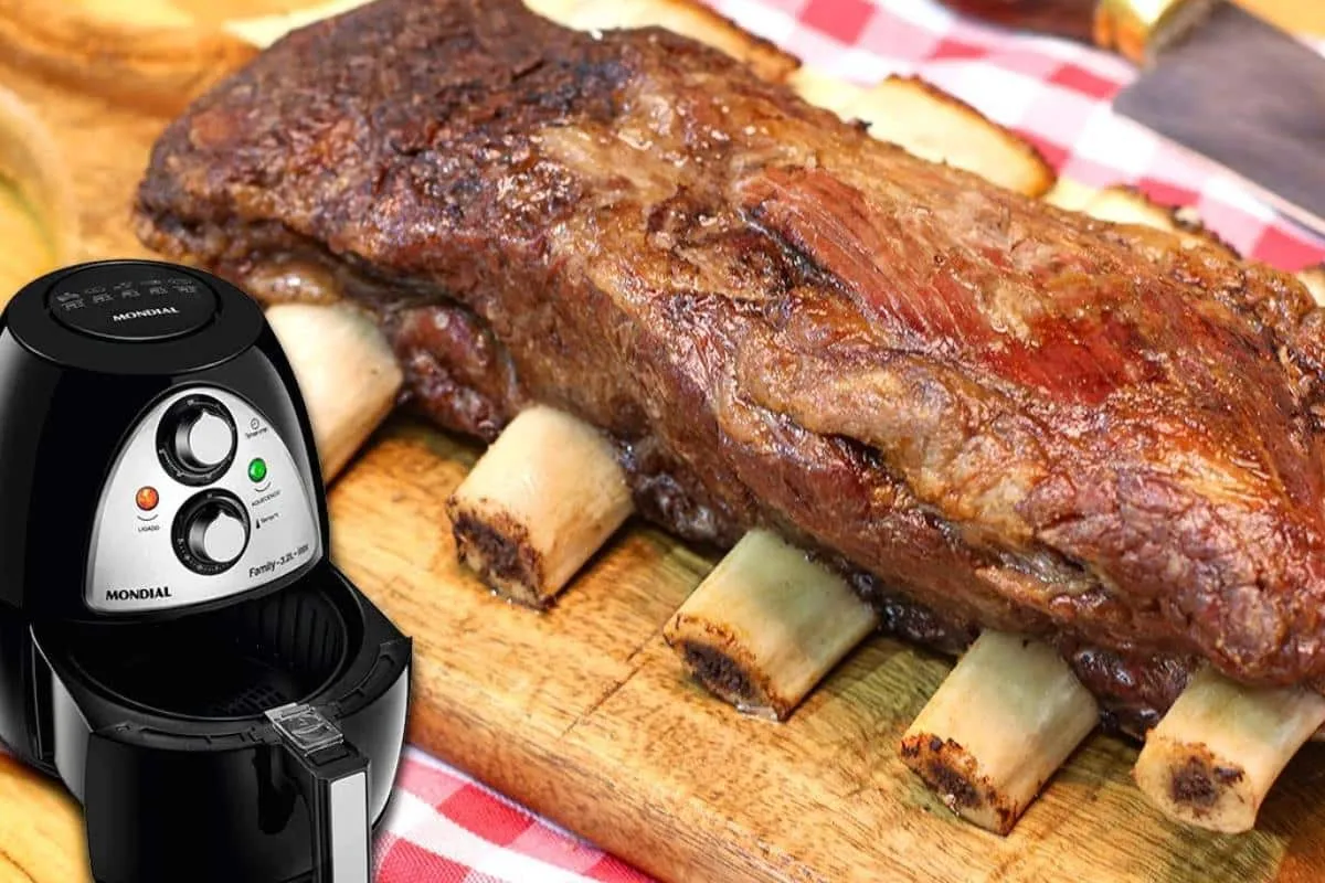 Como fazer costela na air fryer que não resseca e fica uma d