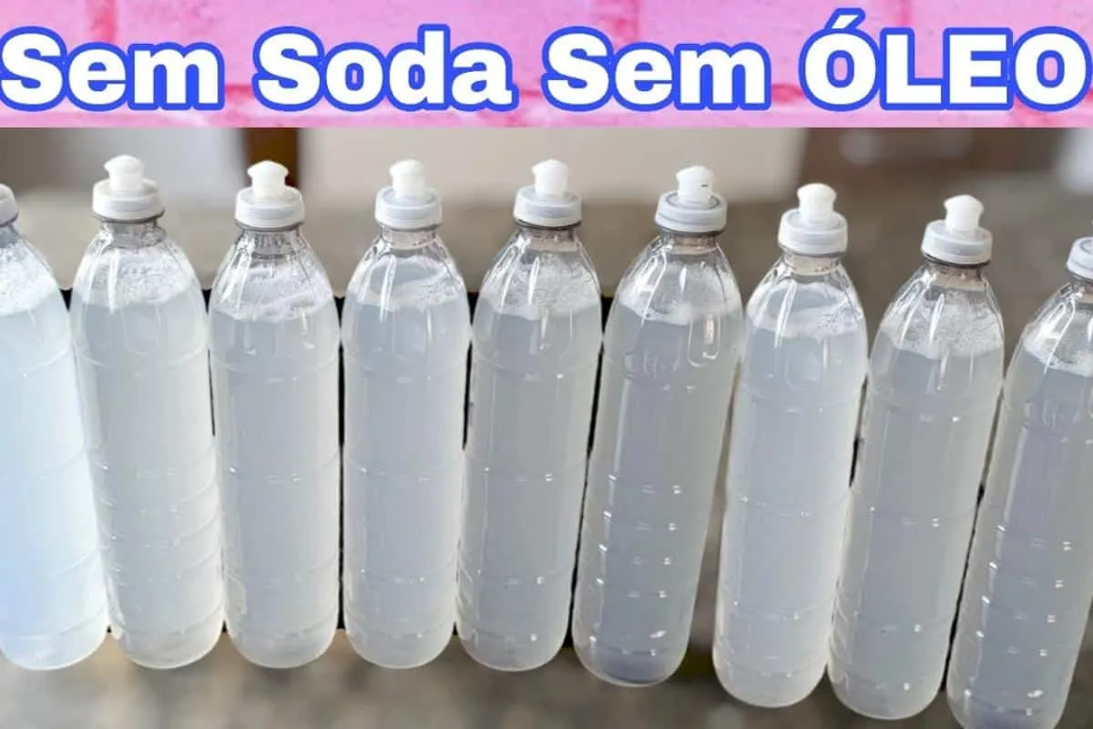 Como fazer detergente caseiro que rende bastante para o usar