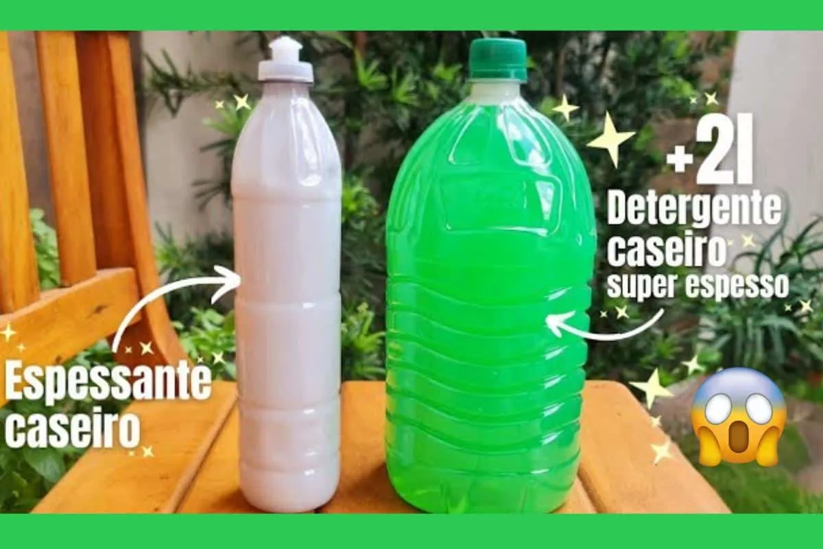 Como fazer detergente caseiro: rende bastante e é ótimo para
