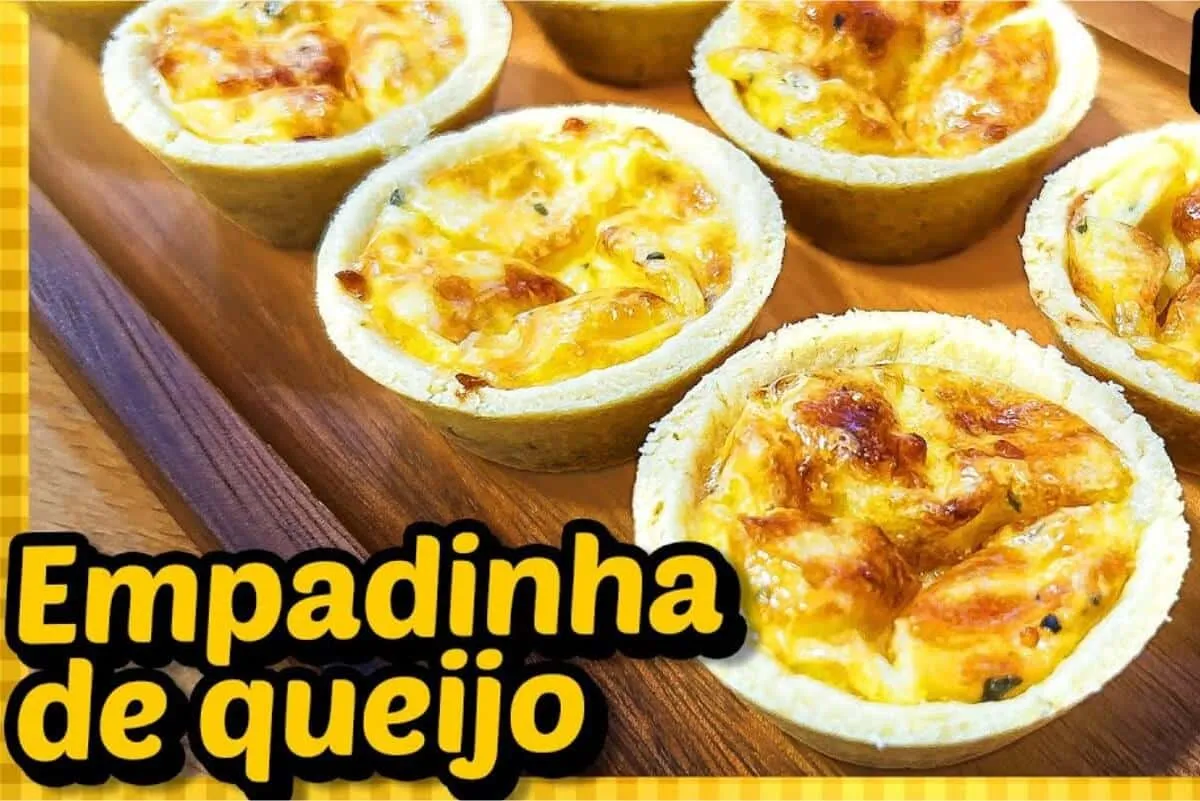 Como fazer empadinhas de queijo deliciosas com uma receita fácil e rápida para o seu lanche
