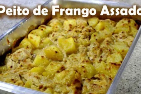 Como fazer frango com creme de cebola gostoso e suculento pa