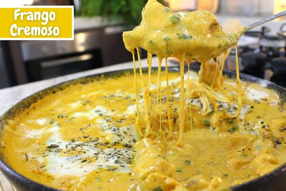 Como fazer frango cremoso de um jeito que você vai adorar pa